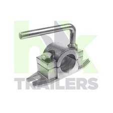 48mm Trailer Jockey Wheel Ribbed Cast Clamp, Heavy Duty, Serrated, Maypole,
