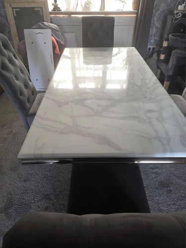 Marble dining white - marble, table