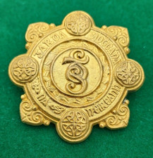 OBSOLETE GARDA SIOCHANA CAP BADGE, RUC, RIC, IRISH, IRELAND