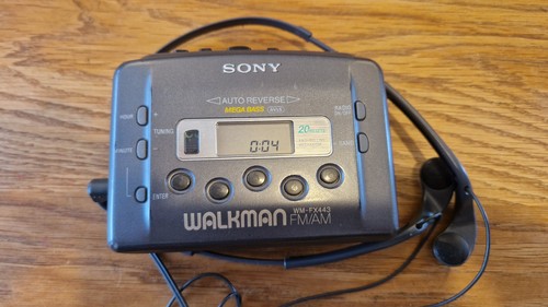 Sony walkman fx443 radio - walkman,