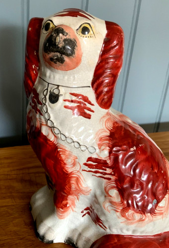 Antique staffordshire flatback - staffordshire,