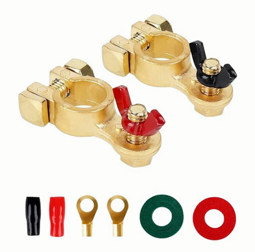 Battery terminal clip top - terminal,