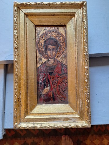 Orthodox icon saint with - icon, halo