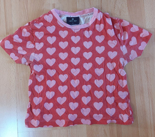 Lazy oaf pink and - heart, t
