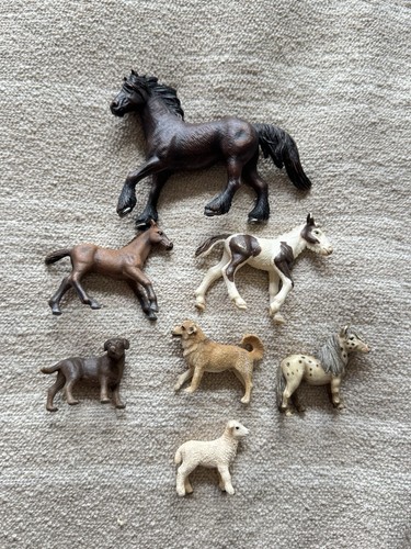 Shleich animal bundle - x7,