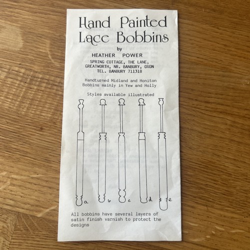 Heather power sales pamphlet - power,