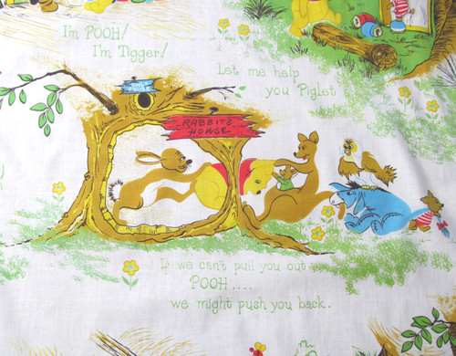 Winnie the pooh - winnie, curtains