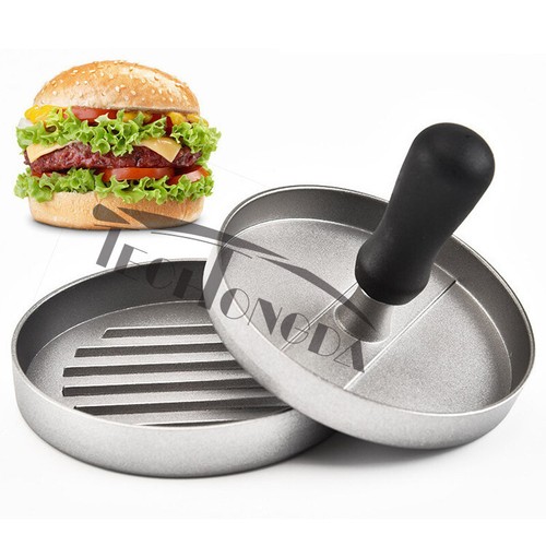 Aluminum hamburger press beef - aluminum,