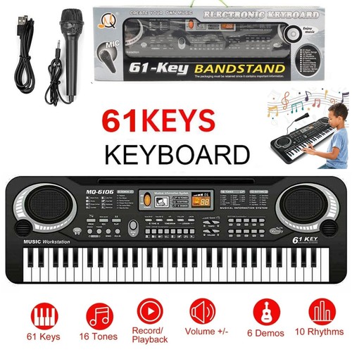 Key electric digital piano - 61,