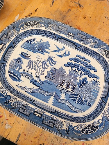Vintage churchill blue - vintage,