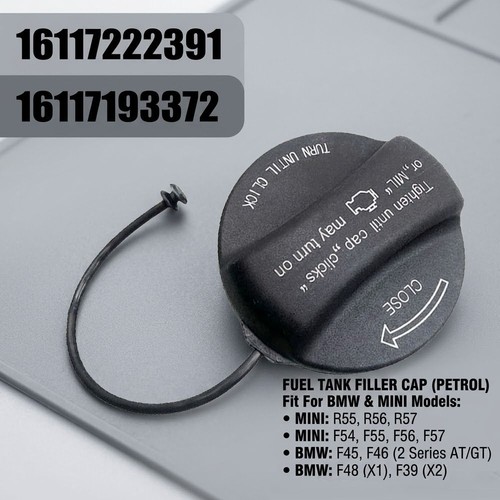 Fuel filler cap petrol - cap, fit