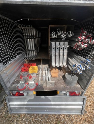 Trailer with tower - with, 3t