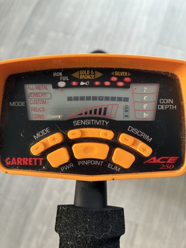 Garrett ace 250 metal - garrett,