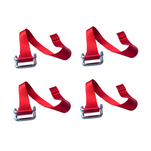 Red bottom trailer - red, x4