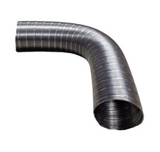Flexible Flue Liner Elbow / Bend Stainless Steel Chimney Flexi Hose Pipe