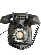 Vintage Wall Mounted Telephone