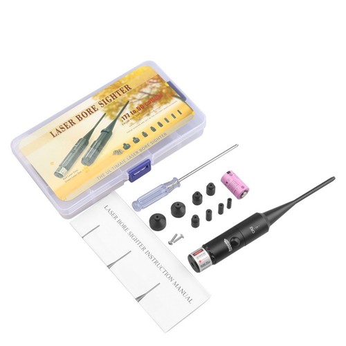 Red laser bore sight kit - red,