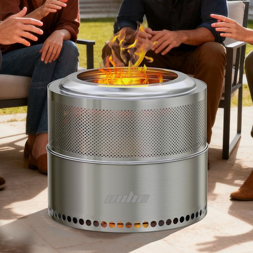 Portable wood burning fire - wood,