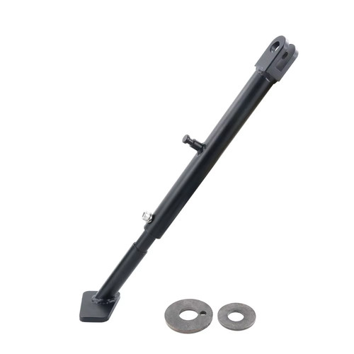 Motorcycle foot side stand fit - side,
