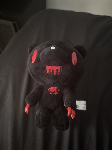 Gloomy bear black - black, 8"