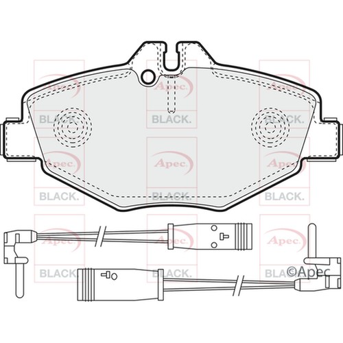 Brake pads set for - brake,