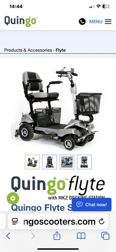 Quingo flyte mobility scooter - flyte,
