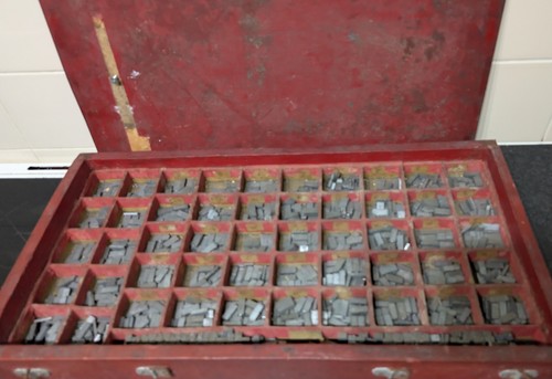 Vintage wooden case - case, of
