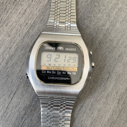 Vintage orient digital watch - ,
