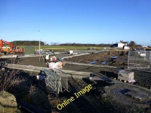 Photo 6x4 new sewage - sewage, treatment