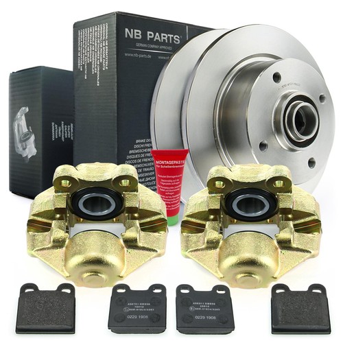 Front disc brake - disc, calipers