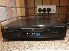 Sony CDP-M305 Compact Disc CD Player Black Genuine Tested Working