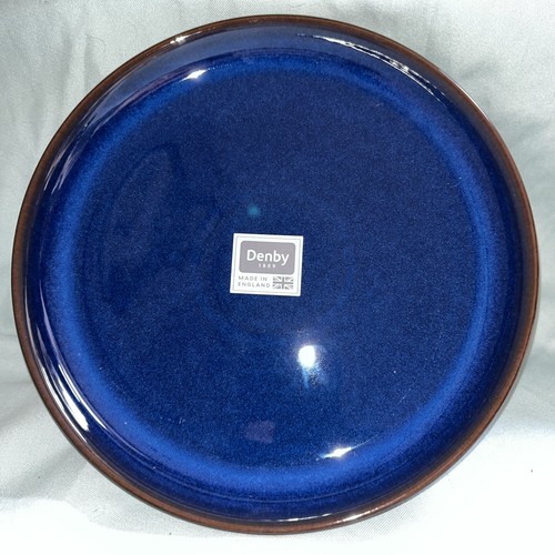 New denby imperial blue coupe - new,
