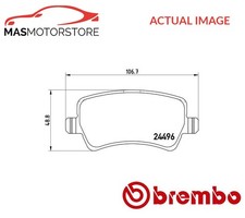 BRAKE PADS SET BRAKING PAD