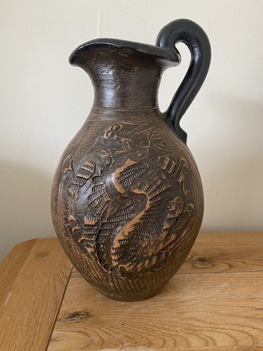 Vintage italian terracota - italian, urn