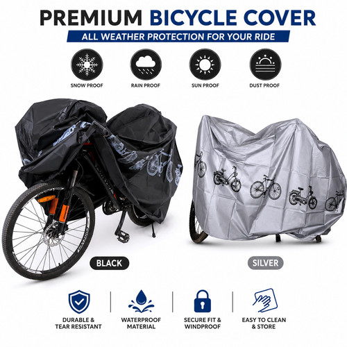 Waterproof bike cover - cover, heavy