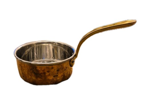 Lovely vintage copper sauce - lovely,