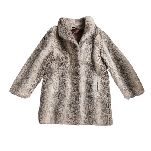 Vintage fox grey beige - fox,