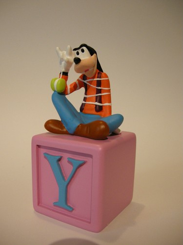 Disney alphabet block - block,, letter