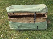 Vintage wicker luggage - vintage, basket