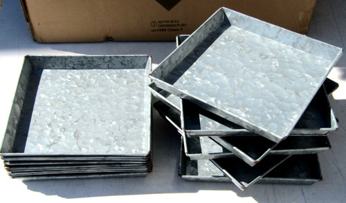 Square plant pot - 10,