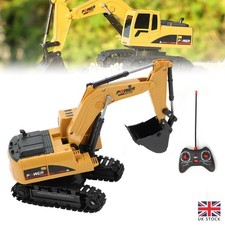 Remote Control Digger Car Excavator Tractor Bulldozer Crawler Truck Children Toy
