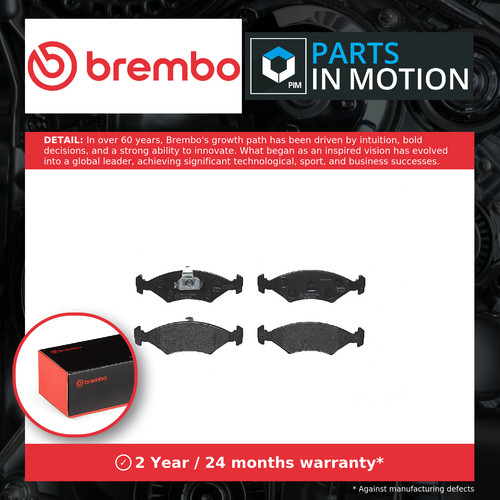 Brake pads set - pads, fits