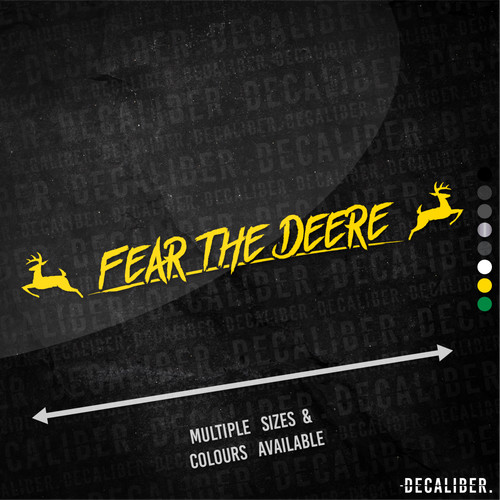 Fear the deere with - the,