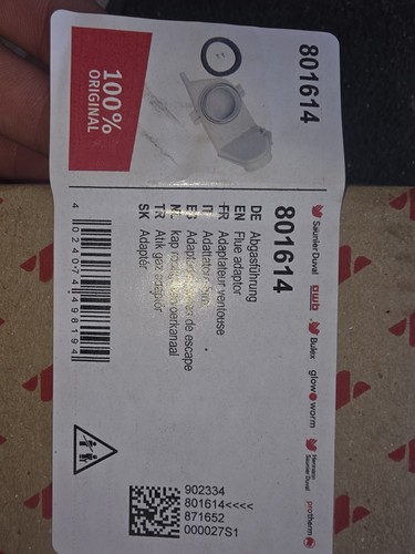 Glow worm flue - flue, 801614