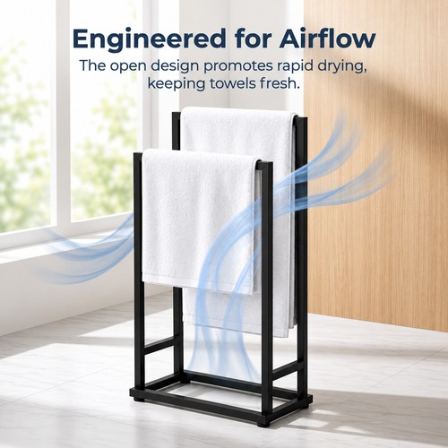 Freestanding towel rack 2 - towel, rack,