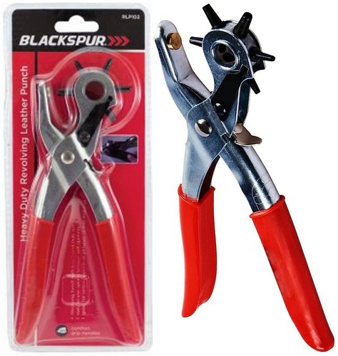 Revolving leather hole punch - revolving,