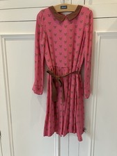 Beautiful Girls I Love Gorgeous Dress with Fox Print Age 10-11 Please Read Desc