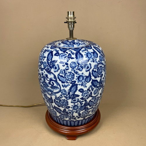 Oriental ceramic lamp - lamp, light