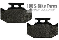 Kawasaki KDX250 1991 - 1994 KLX250 ES 1994 - 1997 DELTA REAR SEMI-MET Brake Pads