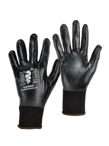 Warrior full dip nitrile glove - warrior,